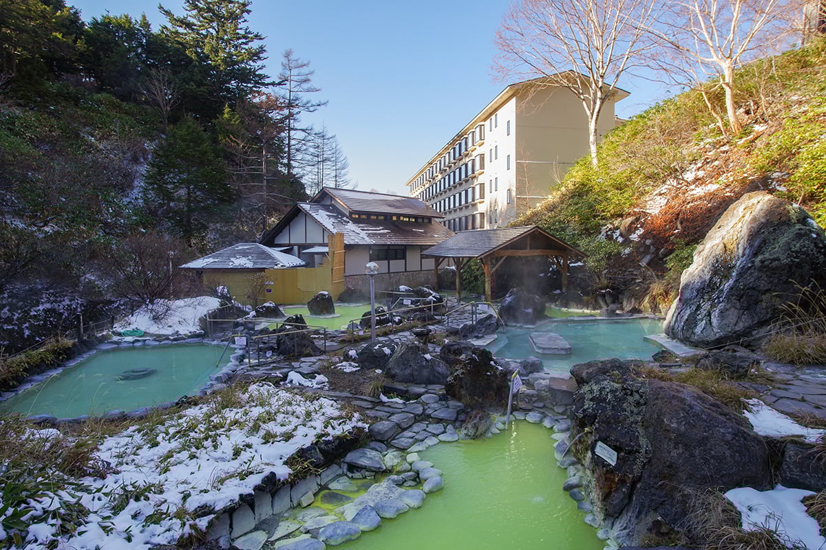 群馬県「万座温泉」