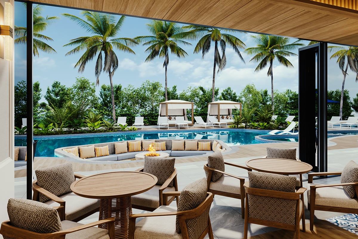 多国籍レストラン「ISLE - Pool Club Restaurant -(アイルプールクラブレストラン）」　イメージ