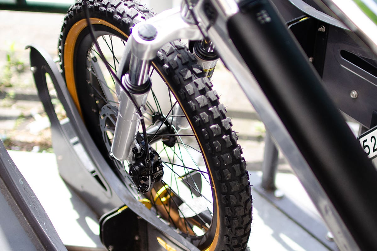 こだわりのタイヤ幅