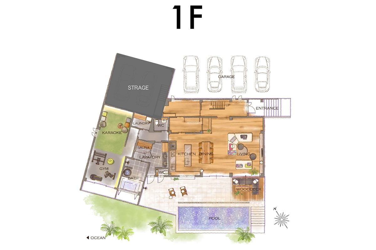 絶景の海と一体化して佇む一棟貸しヴィラ「the MELLOW HOUSE 館山」