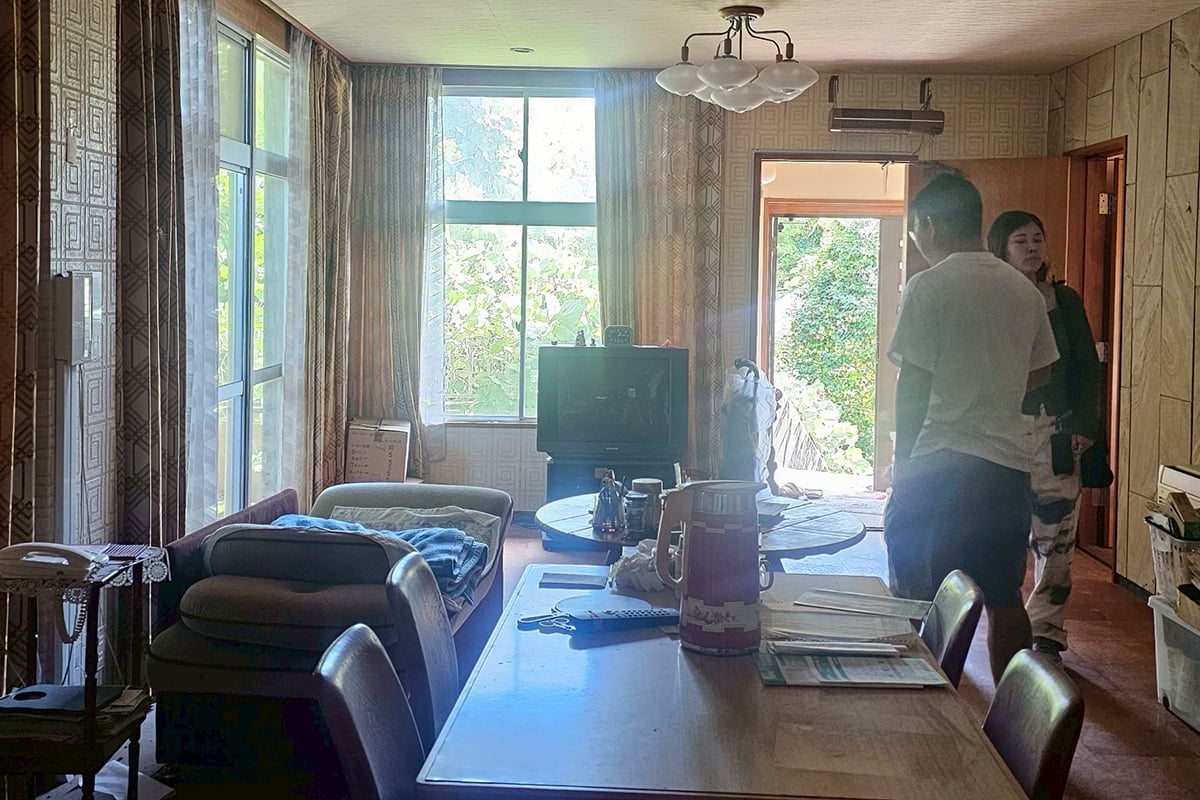 時が止まったままの室内