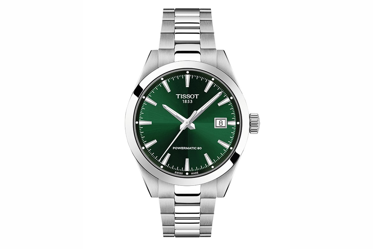 グリーンダイヤル（T165.807.11.091.00）。