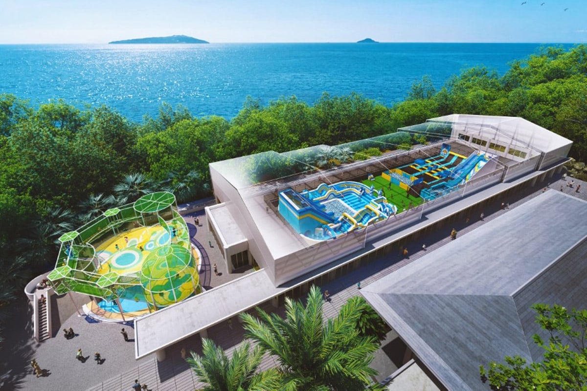 全天候型の大型屋内アミューズメント施設「PLEASURE ARENA(プレジャーアリーナ)」