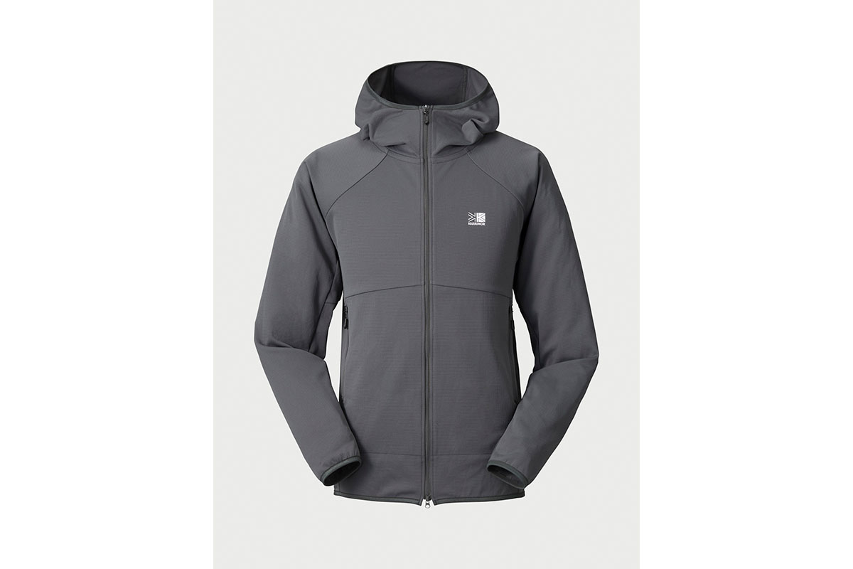 カリマー「dry middler hoodie」