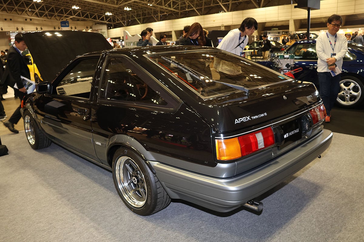 “TOM’S HERITAGE”のAE86「カローラ レビン」