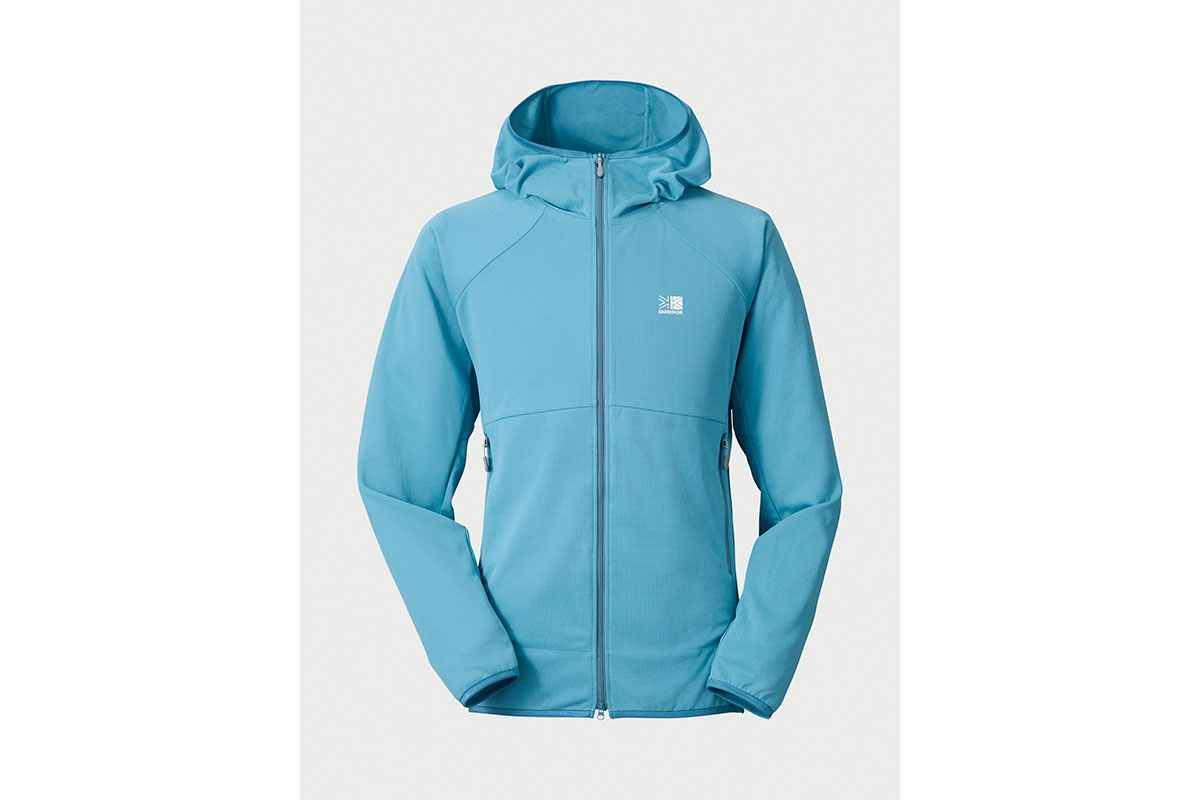 カリマー「dry middler hoodie」