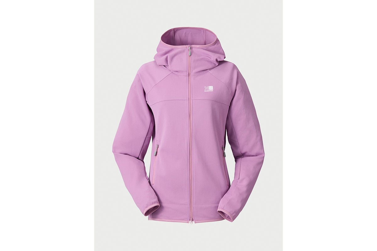 カリマー「dry middler hoodie W’s」