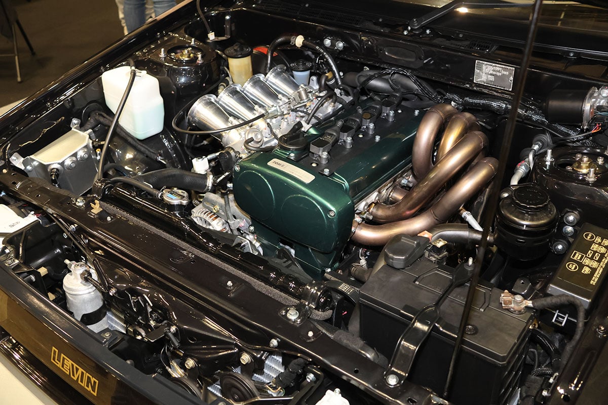 “TOM’S HERITAGE”のAE86「カローラ レビン」
