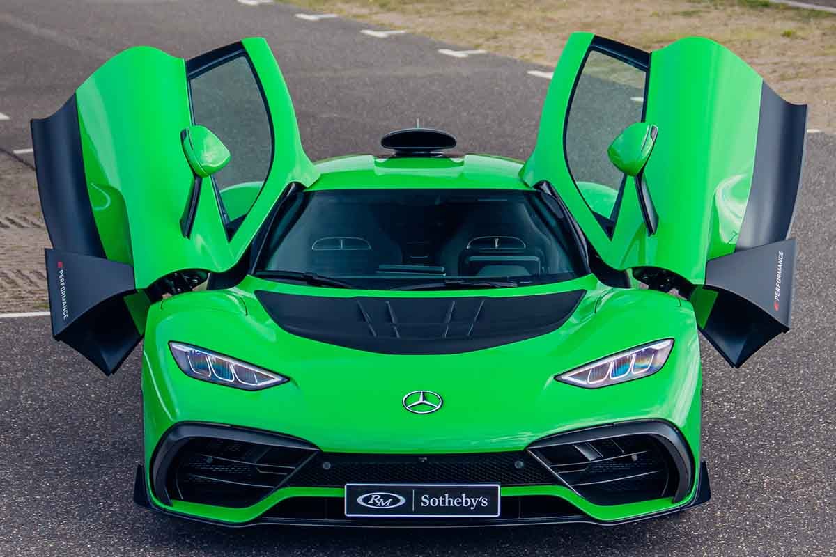 オークションに出品中の2024年式メルセデスAMG「ONE（ワン）」Alex Penfold(c)2026 Courtesy of RM Sotheby's