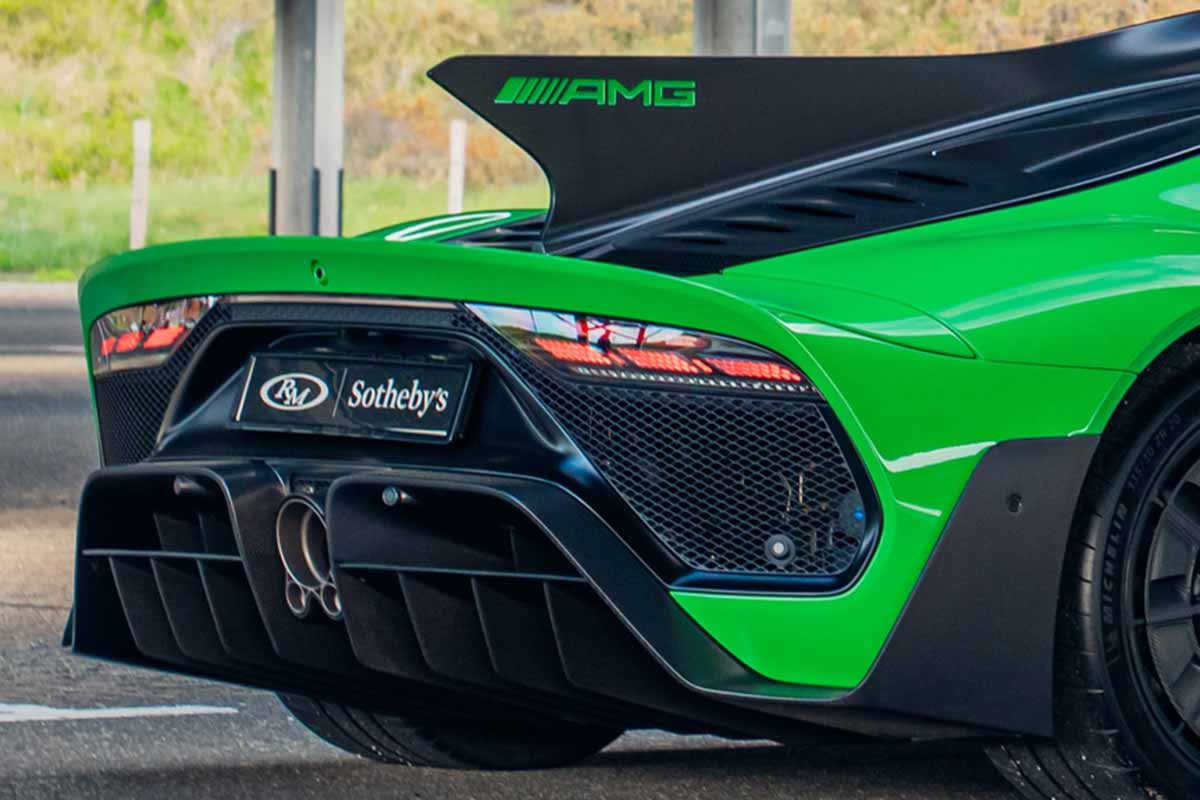 オークションに出品中の2024年式メルセデスAMG「ONE（ワン）」Alex Penfold(c)2026 Courtesy of RM Sotheby's