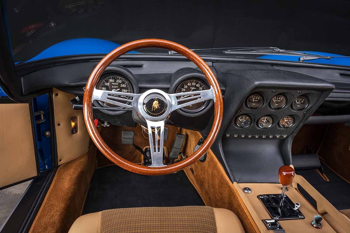 オークションに出品予定の1967年式ランボルギーニ「ミウラP400」Ingo Schmoldt(c)2026 Courtesy of RM Sotheby's