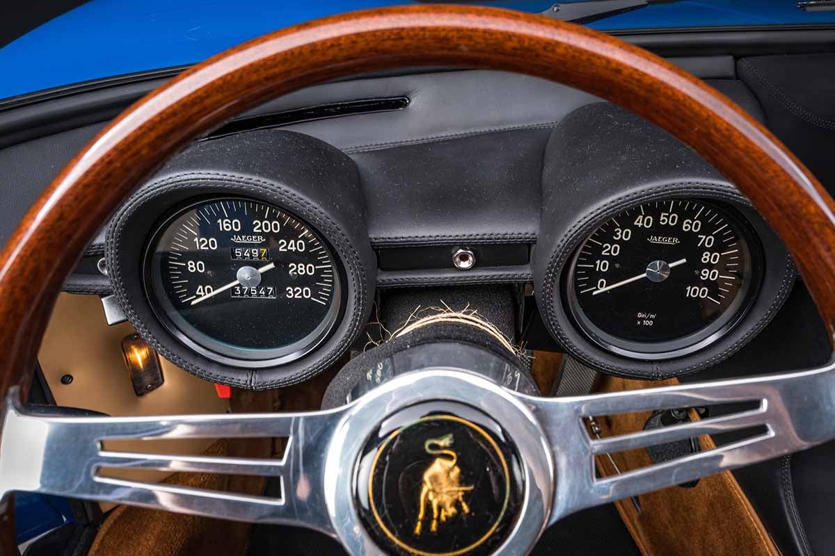 オークションに出品予定の1967年式ランボルギーニ「ミウラP400」Ingo Schmoldt(c)2026 Courtesy of RM Sotheby's