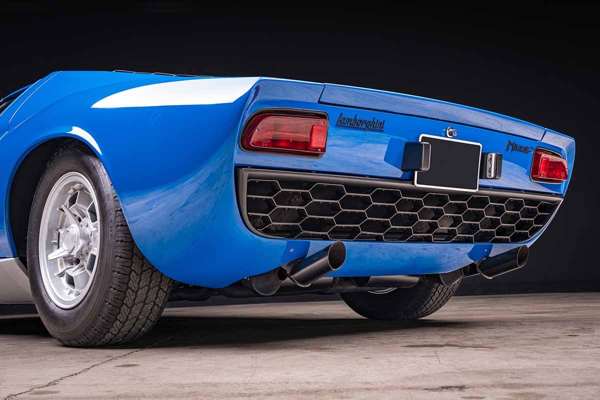 オークションに出品予定の1967年式ランボルギーニ「ミウラP400」Ingo Schmoldt(c)2026 Courtesy of RM Sotheby's