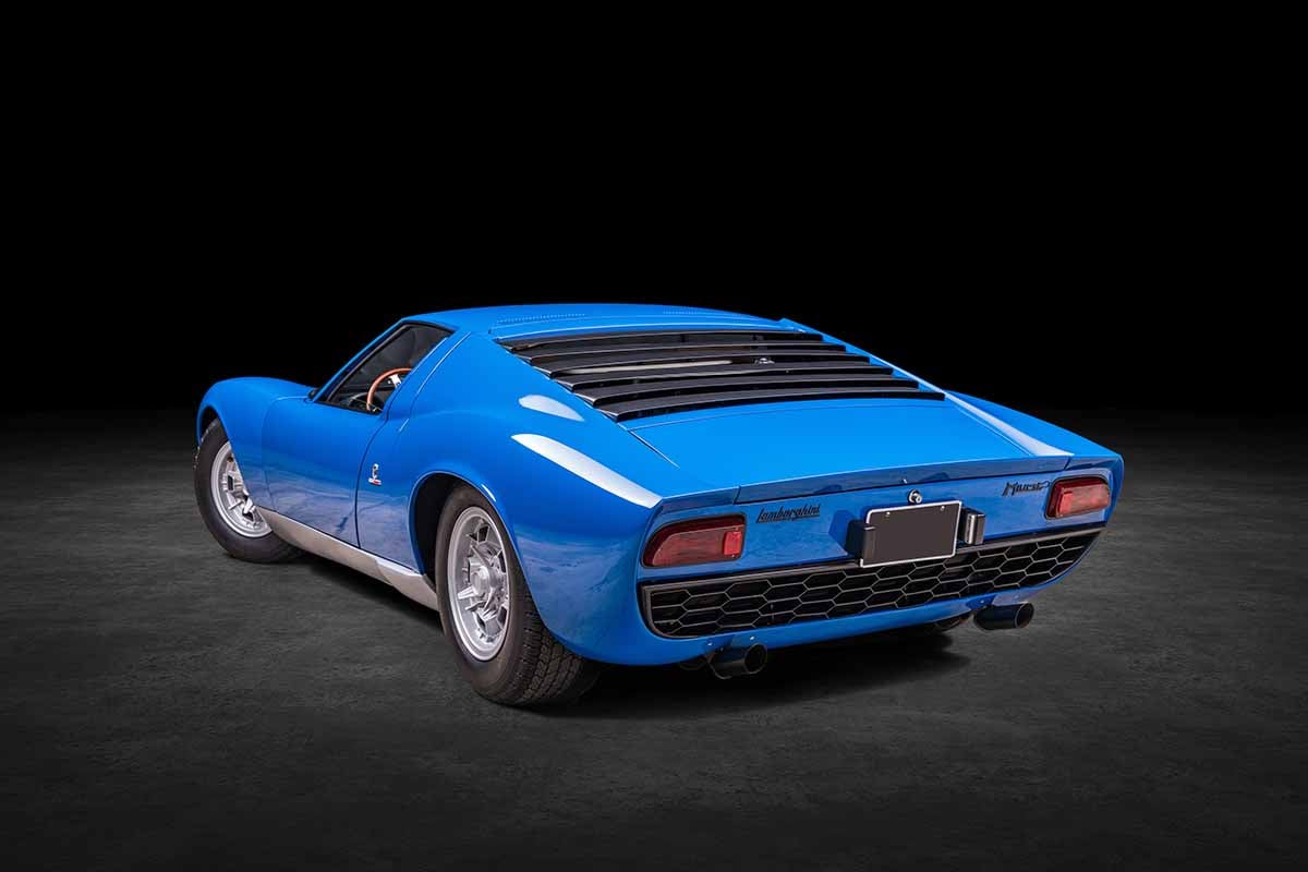 オークションに出品予定の1967年式ランボルギーニ「ミウラP400」Ingo Schmoldt(c)2026 Courtesy of RM Sotheby's