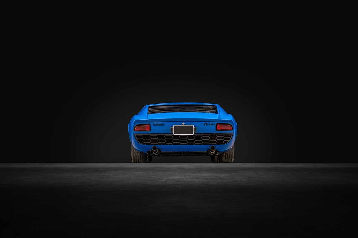 オークションに出品予定の1967年式ランボルギーニ「ミウラP400」Ingo Schmoldt(c)2026 Courtesy of RM Sotheby's