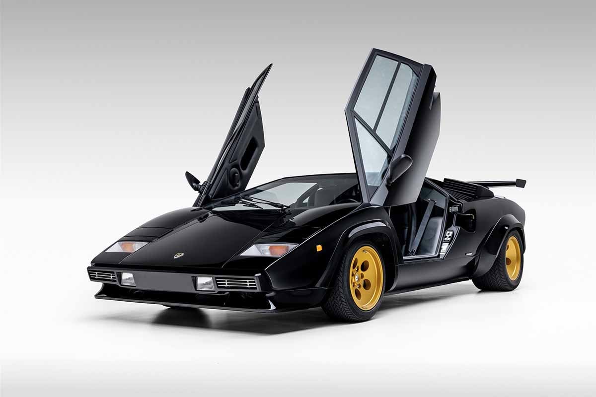 オークションに出品予定の1985年式ランボルギーニ「カウンタック LP5000QV」ted7.com(c)2026 Courtesy of RM Sotheby's