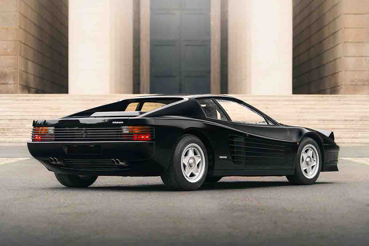 オークションに出品され落札された1986年式フェラーリ「テスタロッサ」Ivan Caravona(c)2026 Courtesy of RM Sotheby's