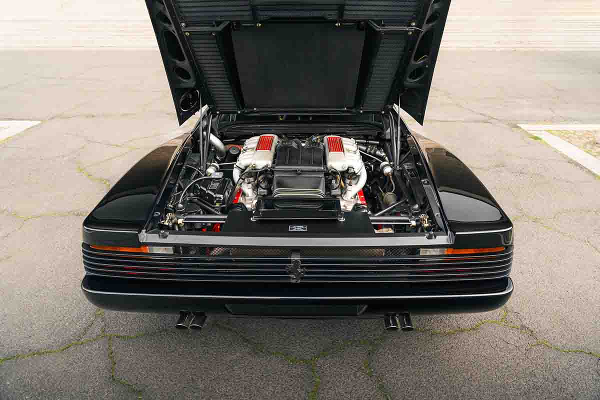 オークションに出品され落札された1986年式フェラーリ「テスタロッサ」Ivan Caravona(c)2026 Courtesy of RM Sotheby's