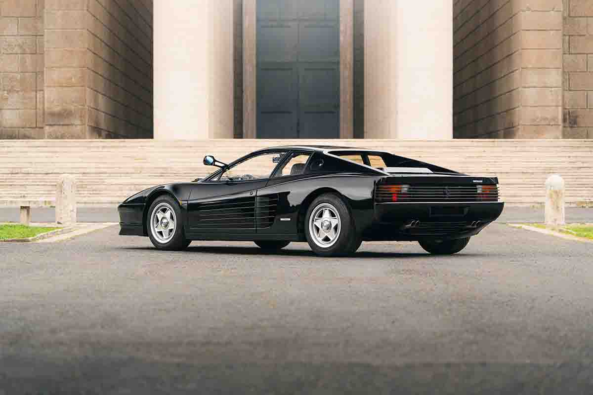 オークションに出品され落札された1986年式フェラーリ「テスタロッサ」Ivan Caravona(c)2026 Courtesy of RM Sotheby's