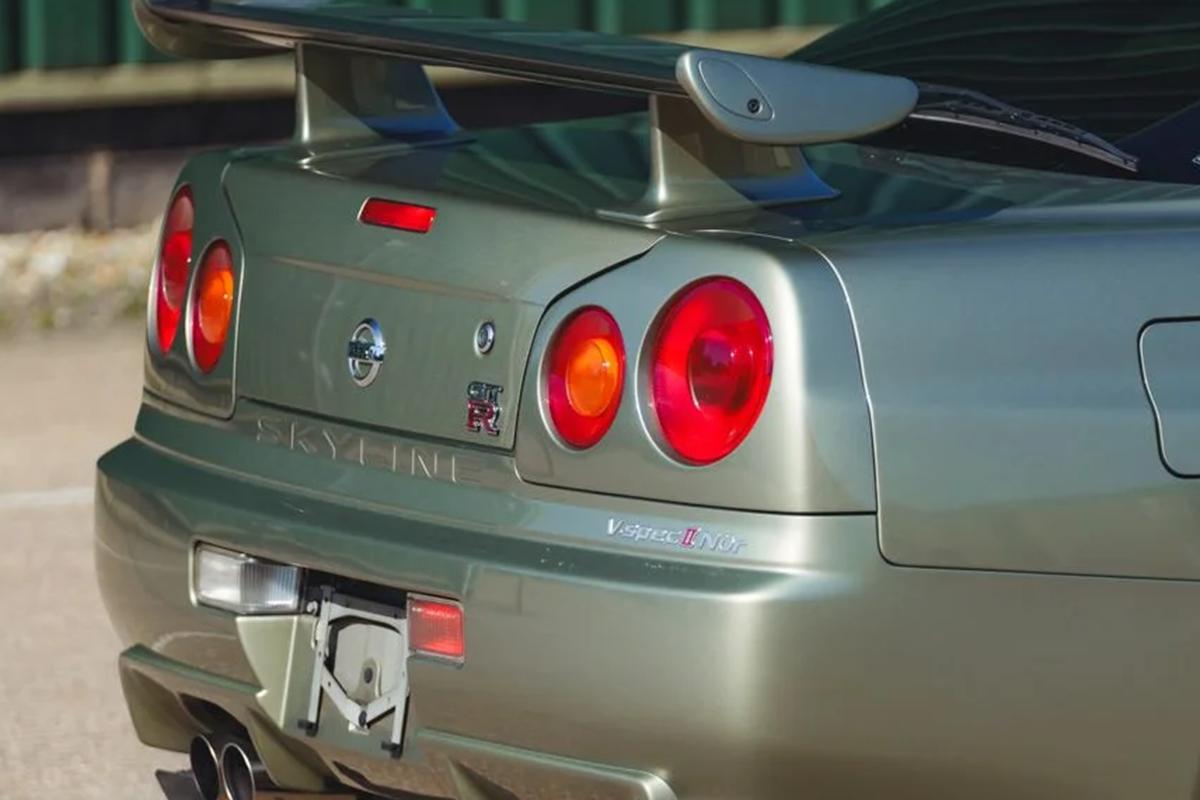 海外オークションに出品される予定の2002年式日産「スカイラインGT−R　VスペックIIニュル」(c)2026 BROAD ARROW Auctions