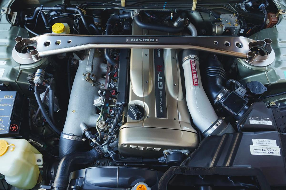海外オークションに出品される予定の2002年式日産「スカイラインGT−R　VスペックIIニュル」(c)2026 BROAD ARROW Auctions