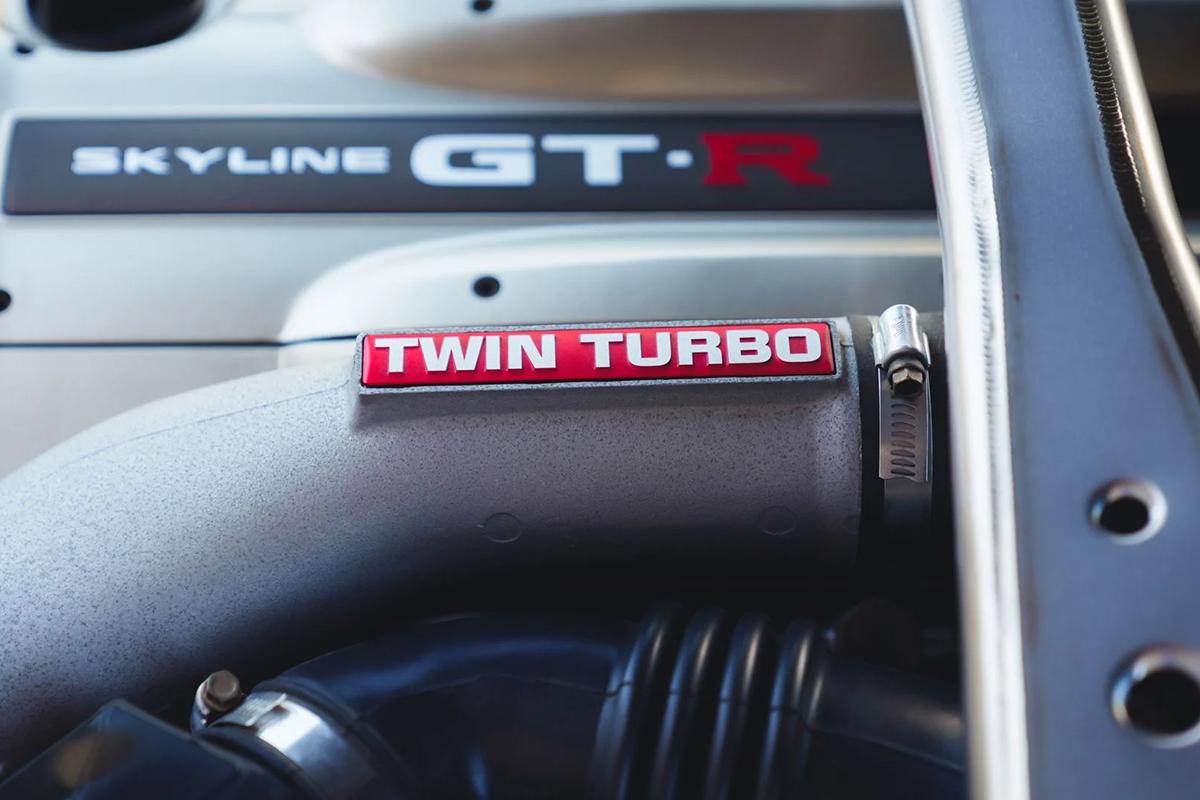 海外オークションに出品される予定の2002年式日産「スカイラインGT−R　VスペックIIニュル」(c)2026 BROAD ARROW Auctions