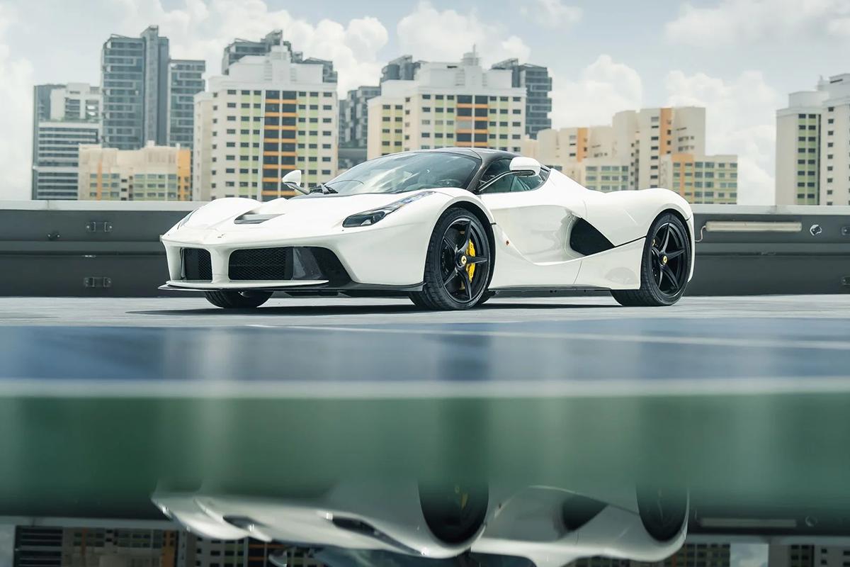 オークションに出品予定の2015年式フェラーリ「ラ・フェラーリ」(c)2026 BROAD ARROW Auctions