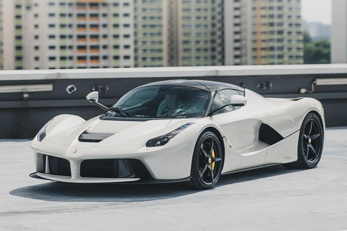 オークションに出品予定の2015年式フェラーリ「ラ・フェラーリ」(c)2026 BROAD ARROW Auctions