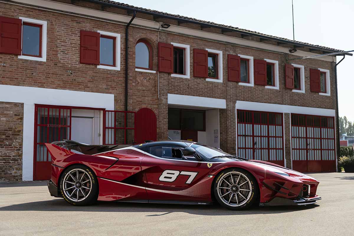 オークションに出品され高値で落札された2018年式フェラーリ「FXX-K Evo」Peter Mosoni(c)2026 Courtesy of RM Sotheby's