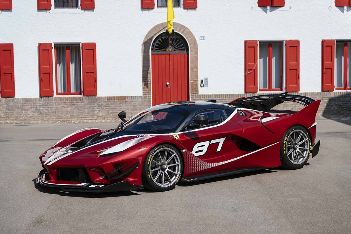 オークションに出品され高値で落札された2018年式フェラーリ「FXX-K Evo」Peter Mosoni(c)2026 Courtesy of RM Sotheby's