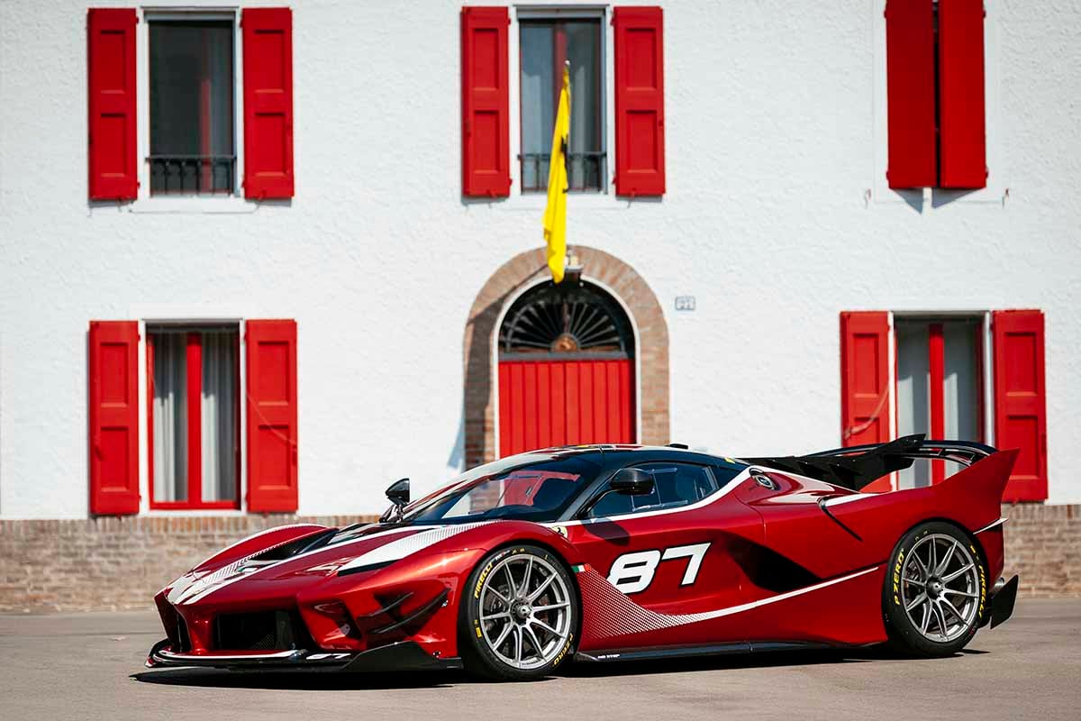 オークションに出品され高値で落札された2018年式フェラーリ「FXX-K Evo」Peter Mosoni(c)2026 Courtesy of RM Sotheby's