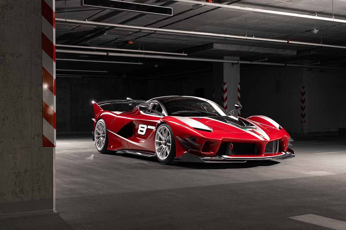 オークションに出品され高値で落札された2018年式フェラーリ「FXX-K Evo」Peter Mosoni(c)2026 Courtesy of RM Sotheby's