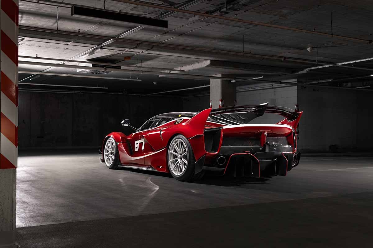 オークションに出品され高値で落札された2018年式フェラーリ「FXX-K Evo」Peter Mosoni(c)2026 Courtesy of RM Sotheby's