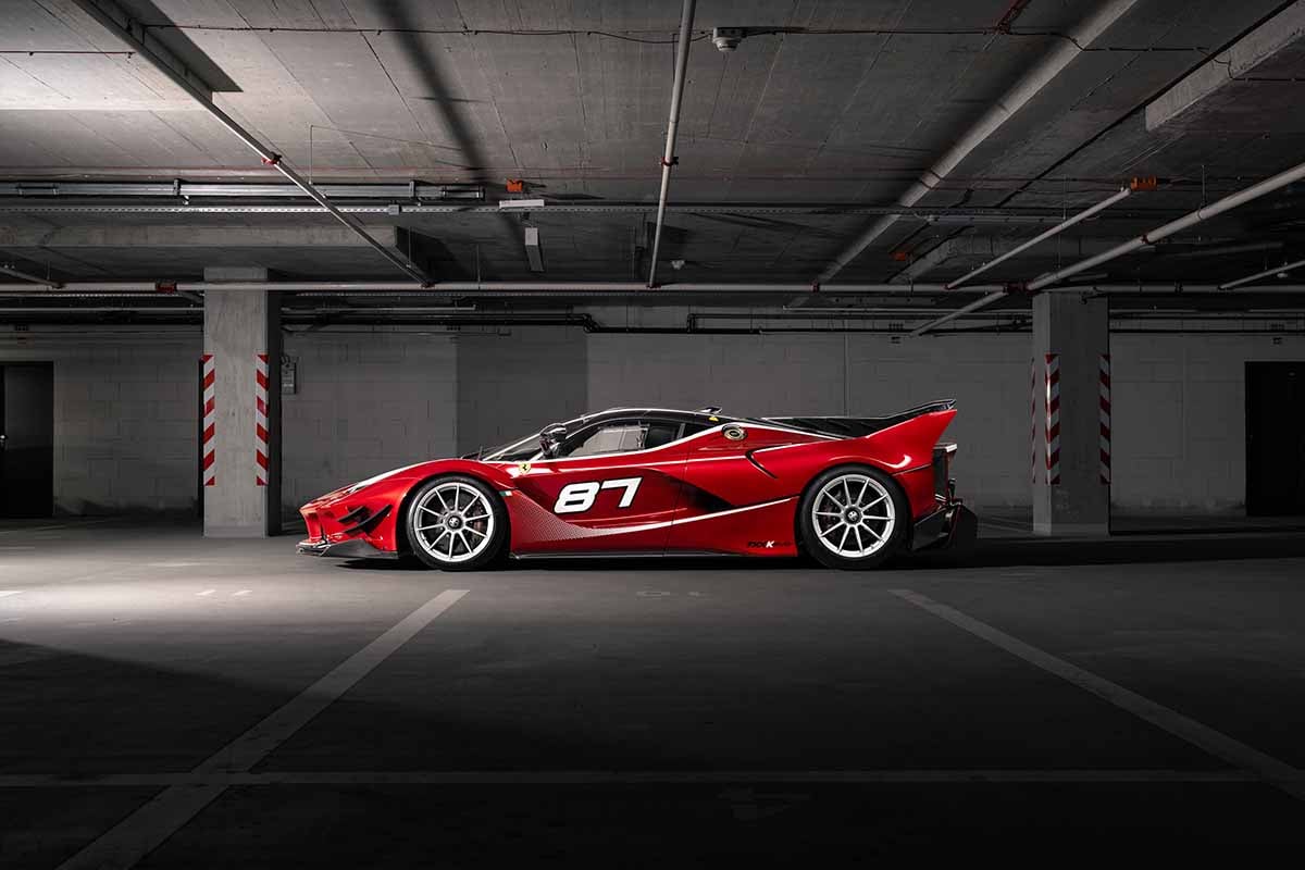 オークションに出品され高値で落札された2018年式フェラーリ「FXX-K Evo」Peter Mosoni(c)2026 Courtesy of RM Sotheby's