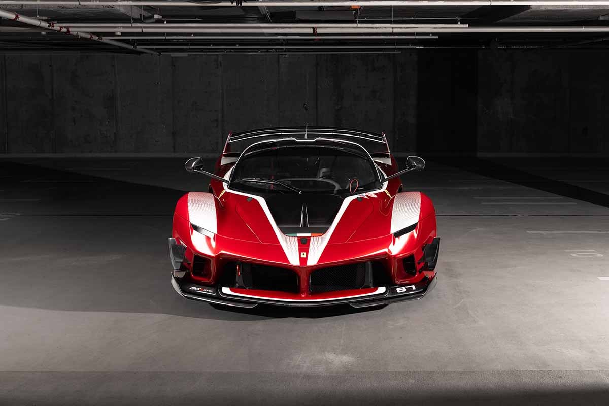 オークションに出品され高値で落札された2018年式フェラーリ「FXX-K Evo」Peter Mosoni(c)2026 Courtesy of RM Sotheby's