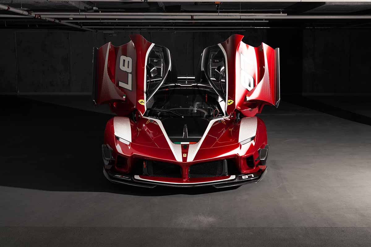 オークションに出品され高値で落札された2018年式フェラーリ「FXX-K Evo」Peter Mosoni(c)2026 Courtesy of RM Sotheby's