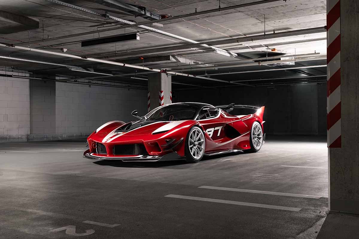 オークションに出品され高値で落札された2018年式フェラーリ「FXX-K Evo」Peter Mosoni(c)2026 Courtesy of RM Sotheby's