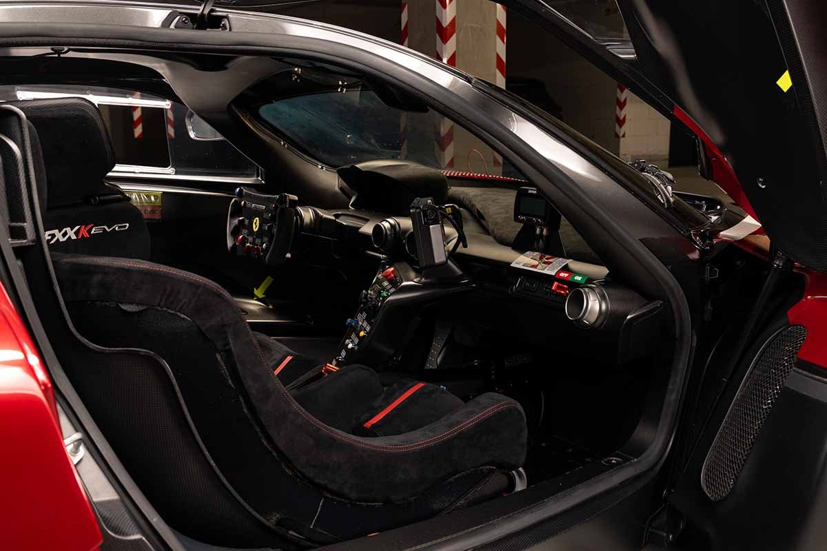オークションに出品され高値で落札された2018年式フェラーリ「FXX-K Evo」Peter Mosoni(c)2026 Courtesy of RM Sotheby's