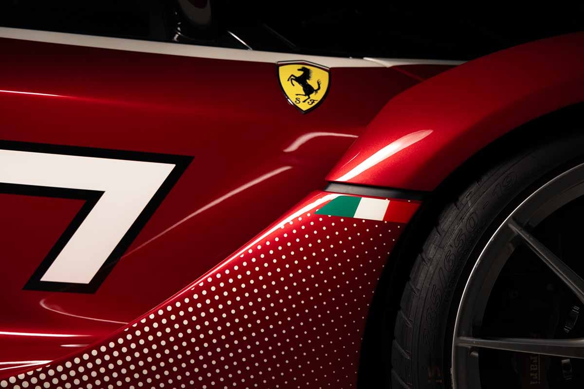 オークションに出品され高値で落札された2018年式フェラーリ「FXX-K Evo」Peter Mosoni(c)2026 Courtesy of RM Sotheby's