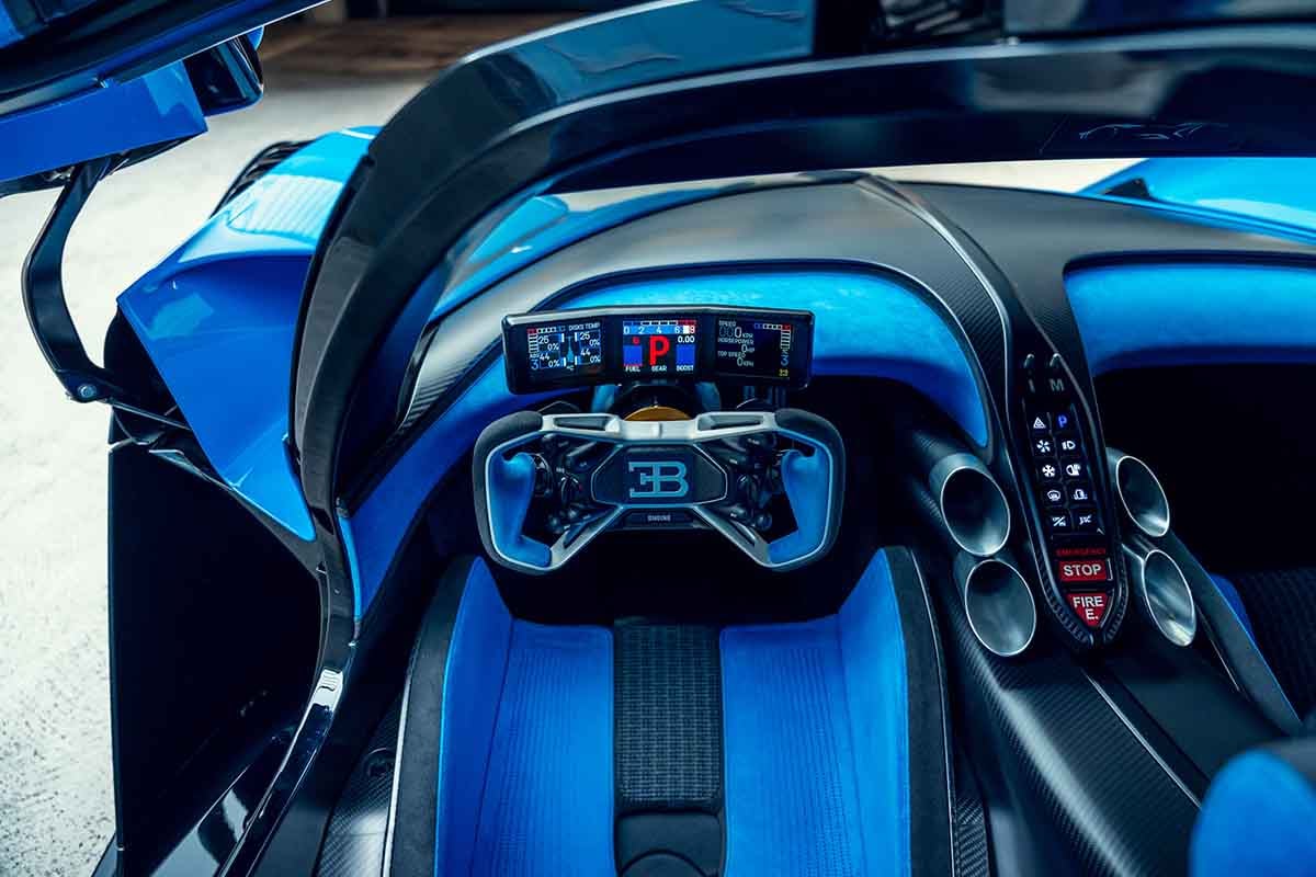 オークションで高額落札された2024年式ブガッティ「ボリード」Simon Gosselin(c)2026 Courtesy of RM Sotheby's