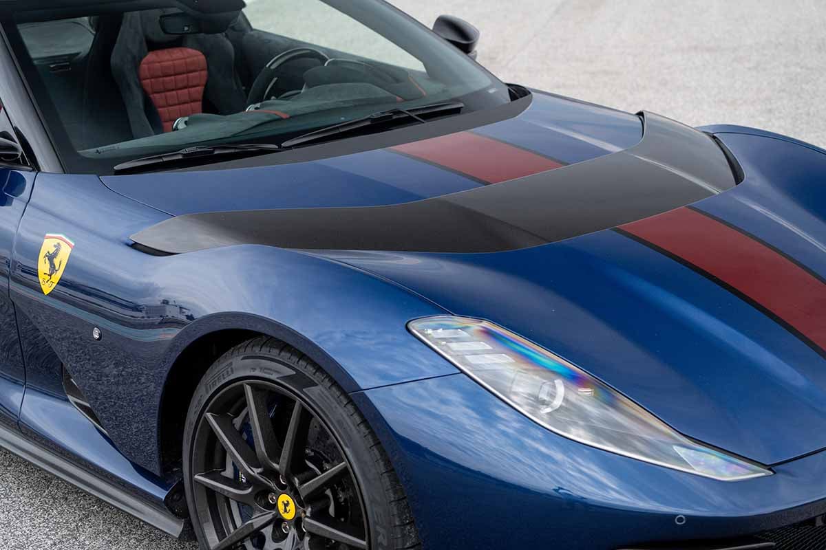 オークションで高値落札された2024年式フェラーリ「812コンペティツィオーネA」Ivan Caravona(c)2026 Courtesy of RM Sotheby's