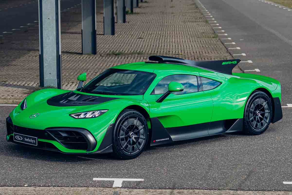 オークションに出品中の2024年式メルセデスAMG「ONE（ワン）」Alex Penfold(c)2026 Courtesy of RM Sotheby's