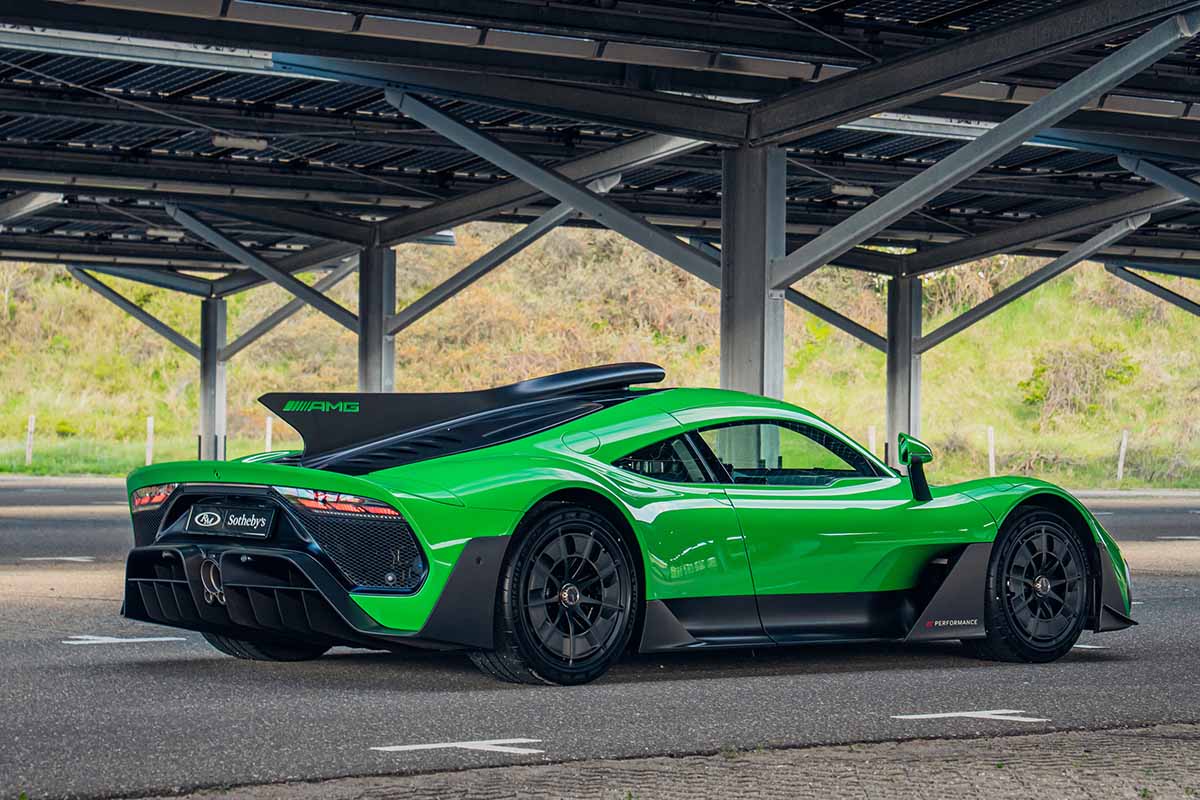 オークションに出品中の2024年式メルセデスAMG「ONE（ワン）」Alex Penfold(c)2026 Courtesy of RM Sotheby's