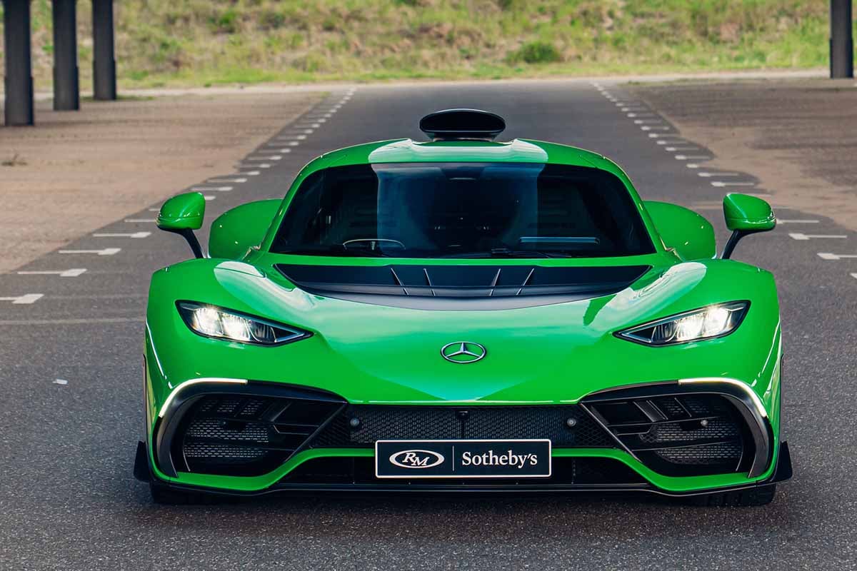 オークションに出品中の2024年式メルセデスAMG「ONE（ワン）」Alex Penfold(c)2026 Courtesy of RM Sotheby's