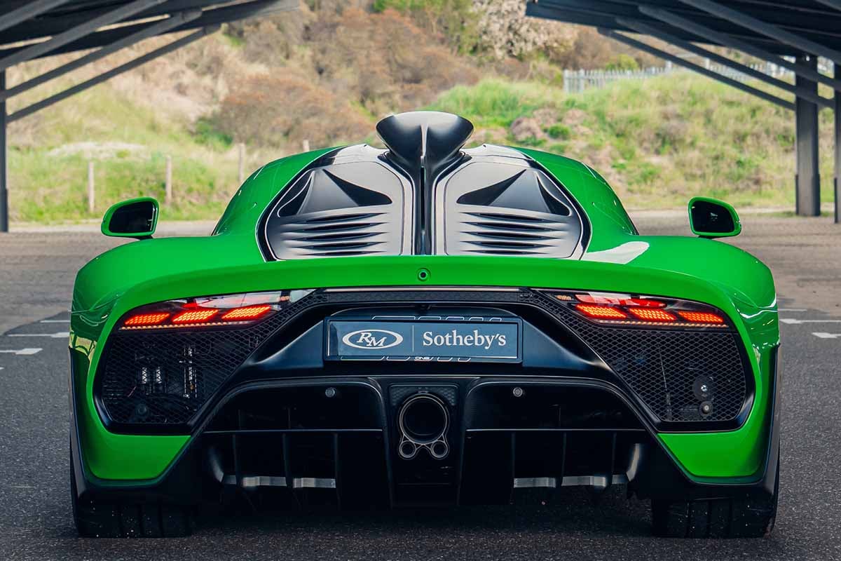 オークションに出品中の2024年式メルセデスAMG「ONE（ワン）」Alex Penfold(c)2026 Courtesy of RM Sotheby's