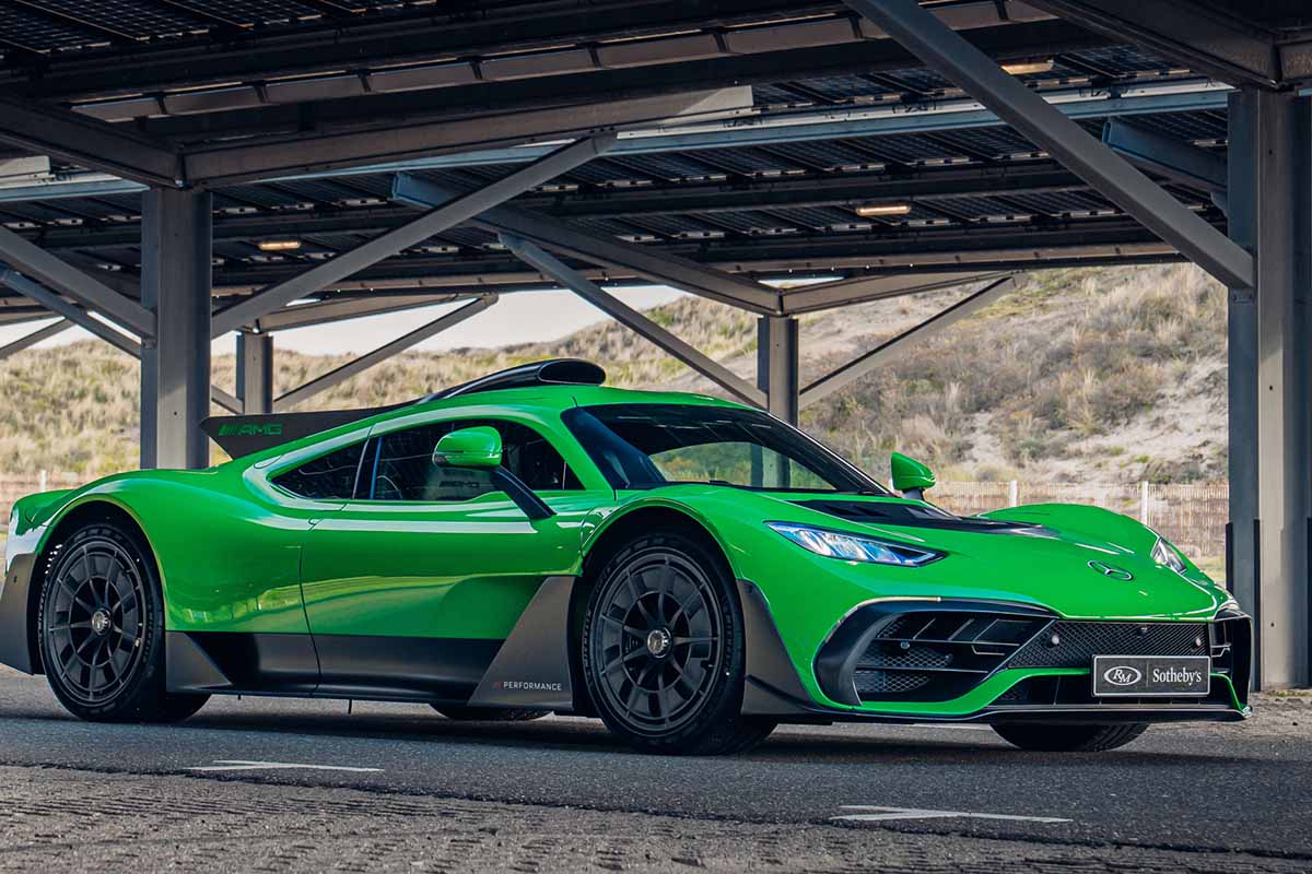 オークションに出品中の2024年式メルセデスAMG「ONE（ワン）」Alex Penfold(c)2026 Courtesy of RM Sotheby's