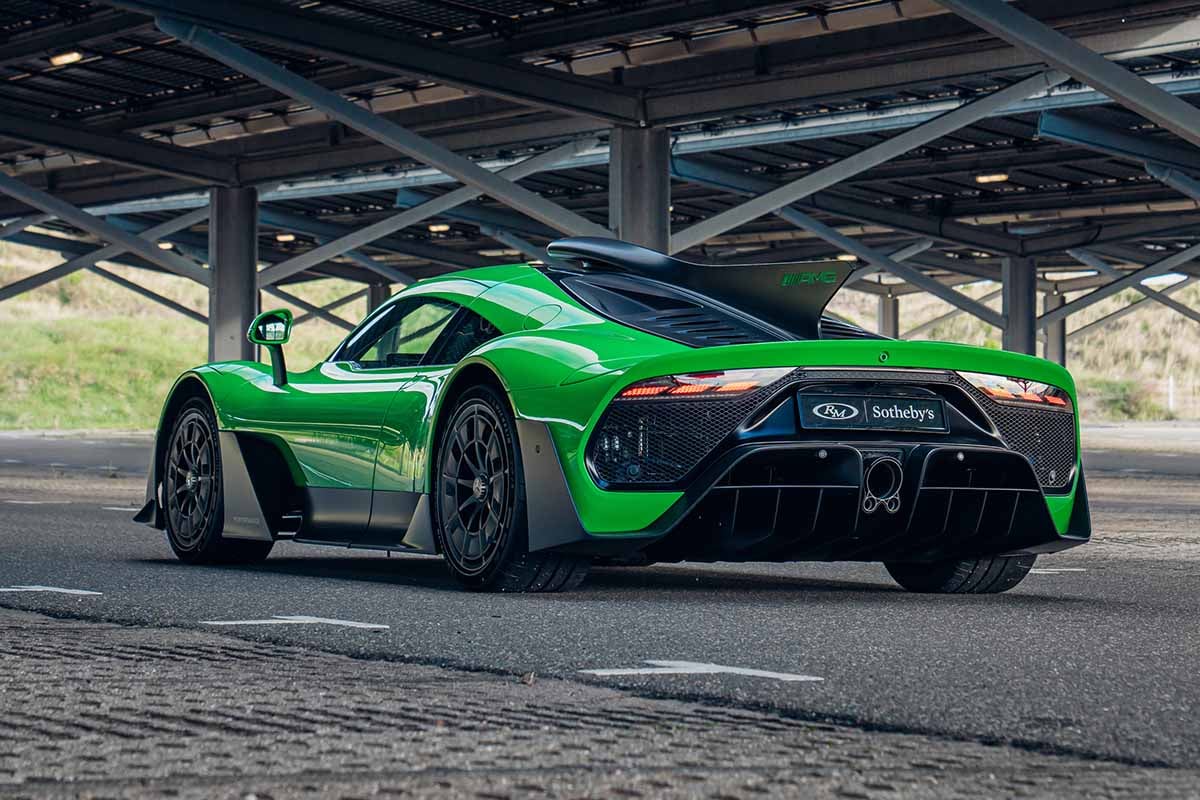 オークションに出品中の2024年式メルセデスAMG「ONE（ワン）」Alex Penfold(c)2026 Courtesy of RM Sotheby's