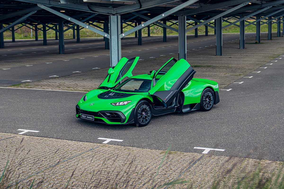 オークションに出品中の2024年式メルセデスAMG「ONE（ワン）」Alex Penfold(c)2026 Courtesy of RM Sotheby's