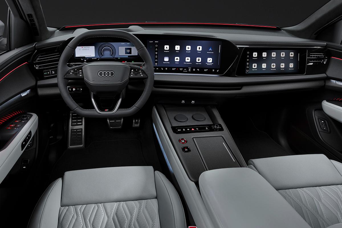 2026年夏世界初公開予定のフラッグシップSUV、アウディ新型「Q9」のインテリア