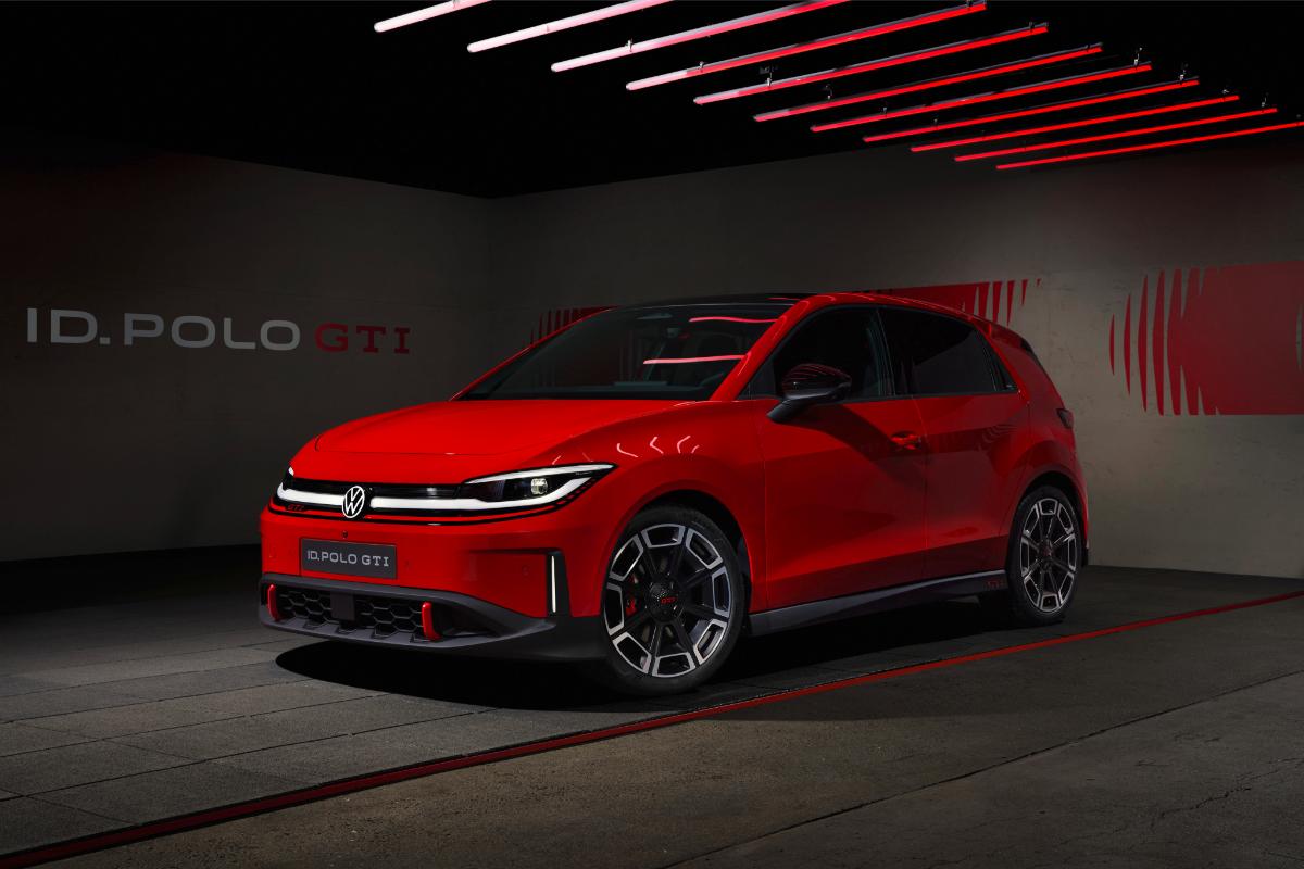 世界初公開されたフォルクスワーゲン「ID.ポロGTI」
